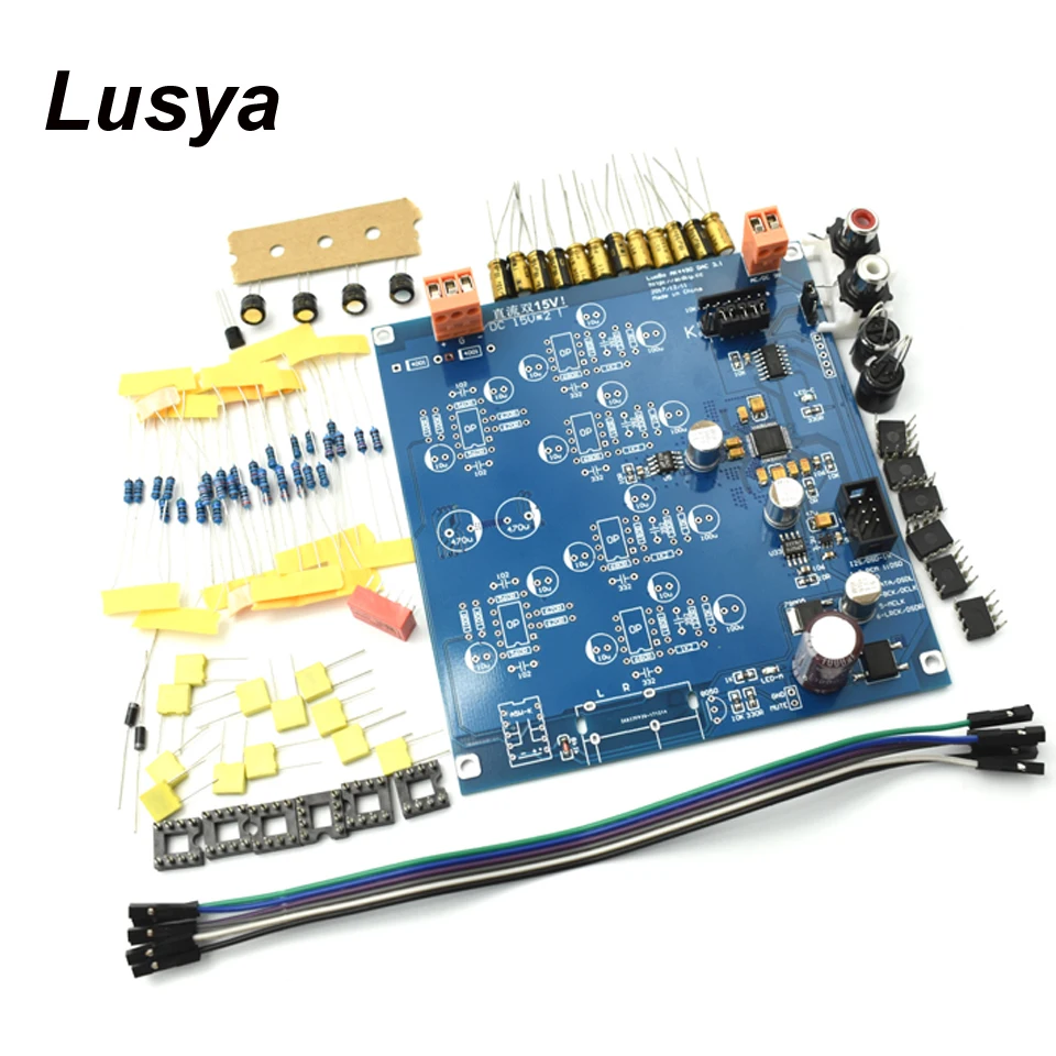 AK4490EQ DAC декодер Официальный стандартный цепи ies DSD вход полуфабрикаты DIY наборы доска B3-002