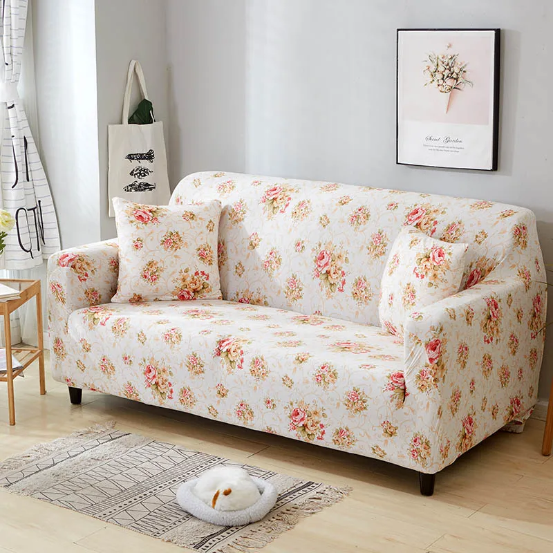 Все включено плотный чехол для дивана Европейский принт эластичный стрейч чехол для секционного дивана мебель чехол для дивана - Цвет: Color 10