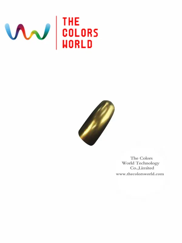 

TCWB176 Gold Color Magic Mirror Effect Pigment Powder or nail Art nail gel nail polish or other DIY decoration