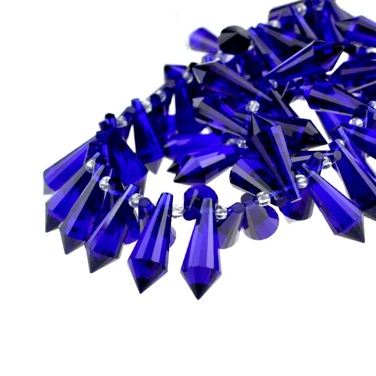 8x20 Tear drop crystal beads pendant (37)
