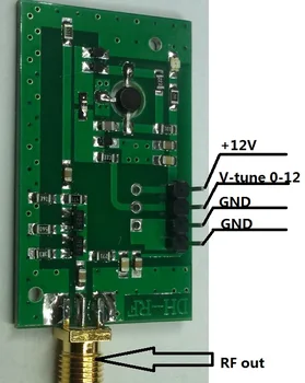 Rf電圧制御発振器(rfco)周波数源ブロードバンドvco 515 mhz---1150 mhz