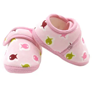 

Newborn Baby Kid Cotton Crib Shoe Girl Boy Toddler Soft Sole Sneakers Shoes Hot Sale M2