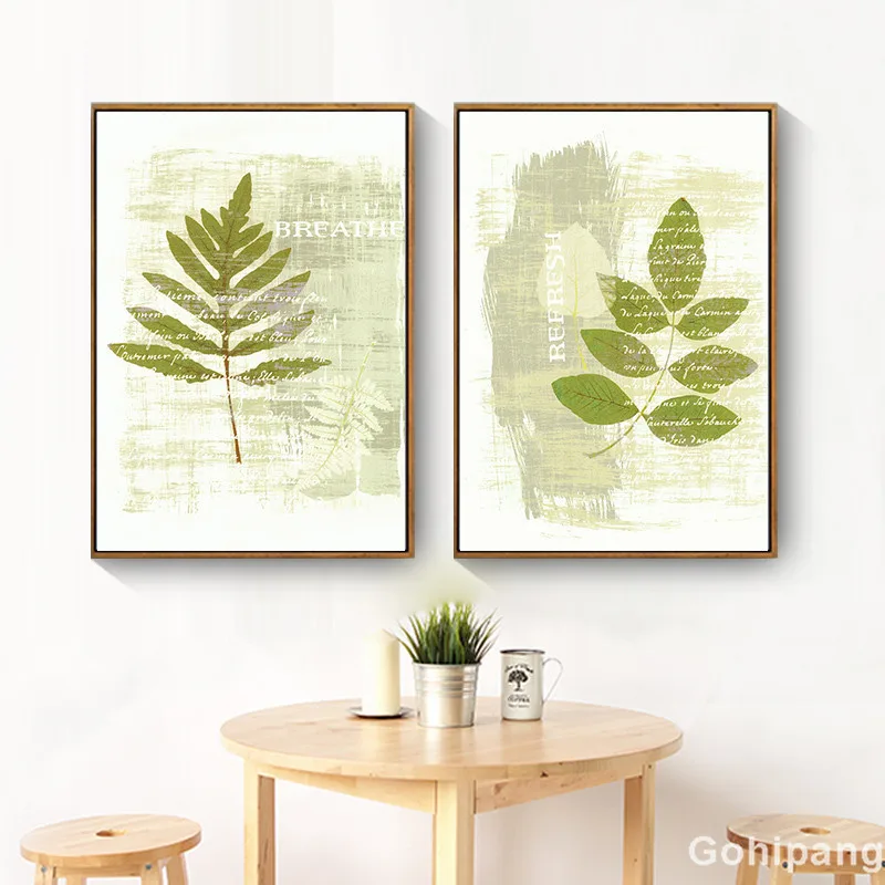 Leaves-Plant-Painting-Nordic-Canvas-Poster-Print-Home-Decor-Wall-Picture-Art-Living-Room-Bedroom-Europe (2)