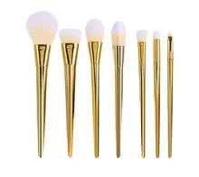 7 pcs Cosmetic Makeup Brushes Set Pó Fundação Sombra Delineador Lip Brush Tool