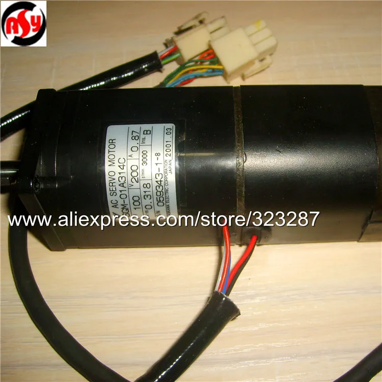 

AC Servo Motor SGM-01A314C USED & TESTED WORKING