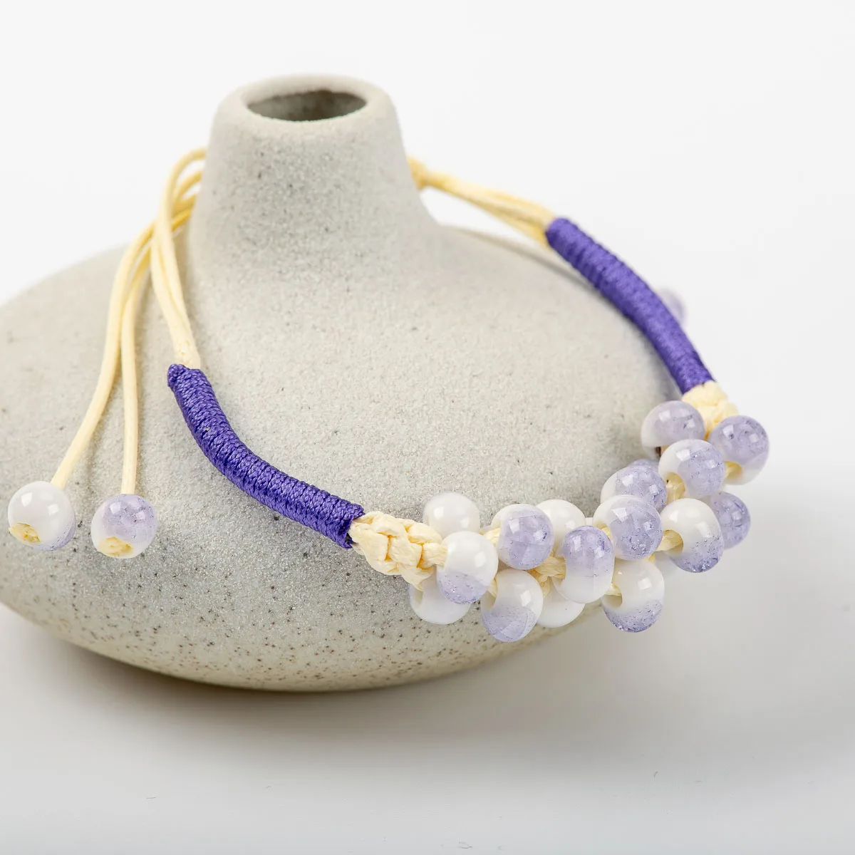 

Ceramic Beads Hand-made Bracelets Boho Ethnic Bangles Braelets For Women DIY Jewelry #GY364