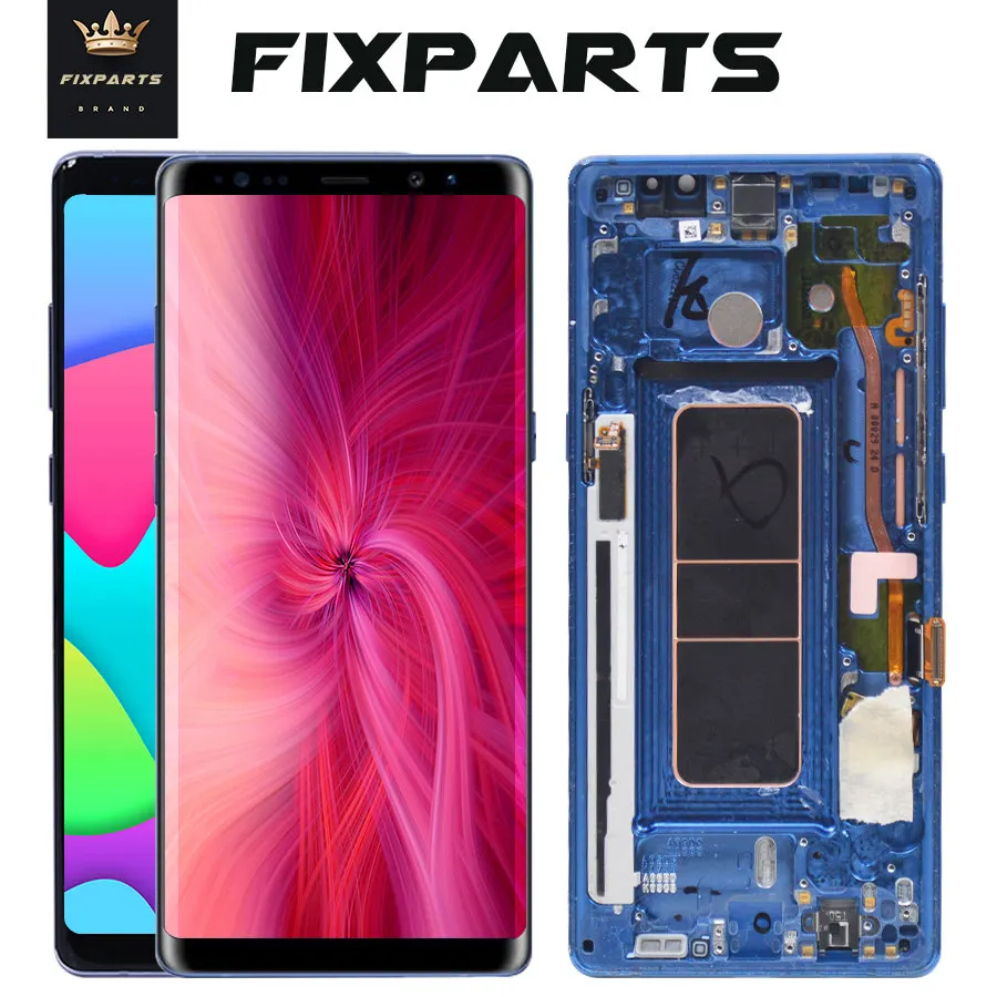 100% Протестировано для 6 3 &quotSAMSUNG GALAXY Note 8 LCD Note8 дисплей сенсорный экран дигитайзер