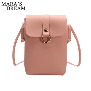 

Mara Dream Fashion PU Leather Women Messenger Bags Phone Clutch Bag Girls Shouler Bag Ladies Flap Crossbody Bag Bolsas Feminina