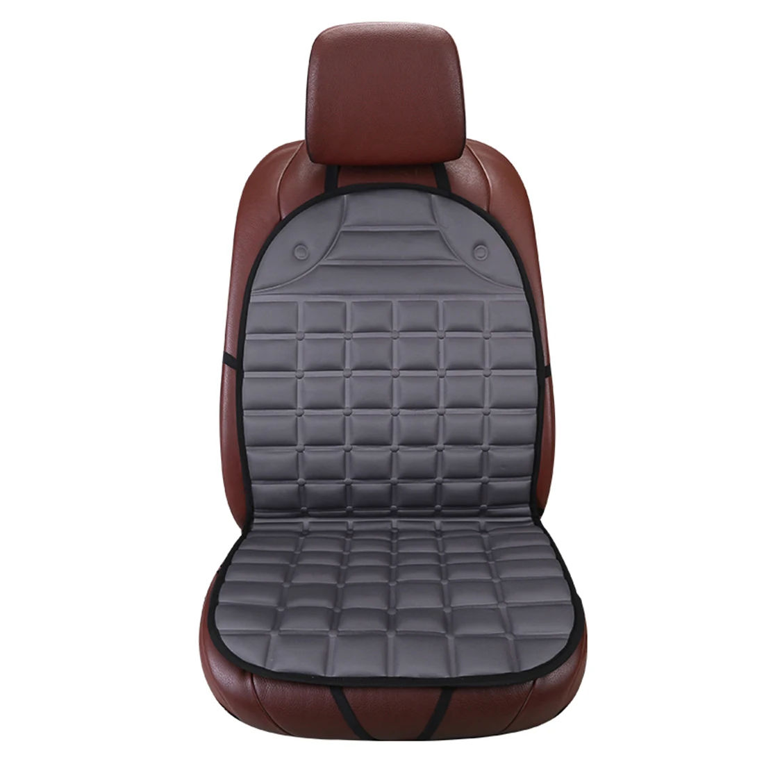 Dewtreetali чехол для автомобильного сиденья, универсальный протектор для переднего автомобильного сиденья, зимняя подушка, черный, серый цвет, для автомобиля, Стайлинг для Renault Logan - Название цвета: Gray Plaid