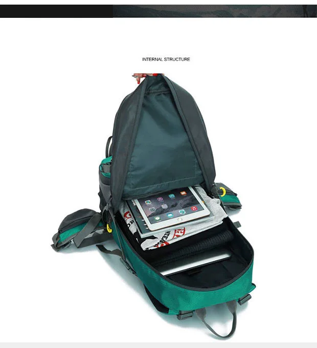Mochila de Trekking 60l à Prova Dwaterproof Água Esportes Mochila Viagem Escalada Montanha 40l Caminhadas Acampamento Esqui Turista 50l 19 Mochila de trekking 60l à prova dwaterproof