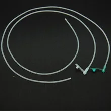 2шт одноразовый желудочный зонд трубка с силикагелем кормовая трубка желудочная трубка из ПВХ больница госпиталь поставки семейная аптека