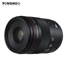 Объектив YONGNUO YN60mm F2 MF 0,234 м ручная фокусировка макро-объектив для Canon EOS 70D 5D2 5D3 600D DSLR Камера объектив