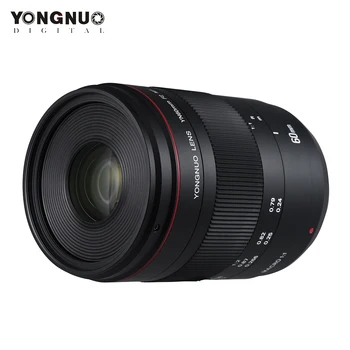 

YONGNUO Lens YN60mm F2 MF 0.234m Manual Focus Macro Lens for Canon EOS 70D 5D2 5D3 600D DSLR Camera Lens DSLR Nikon F2NE