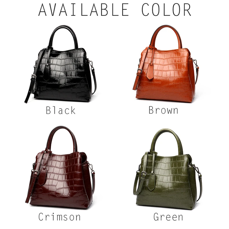woman real cowhide bag (9-1)