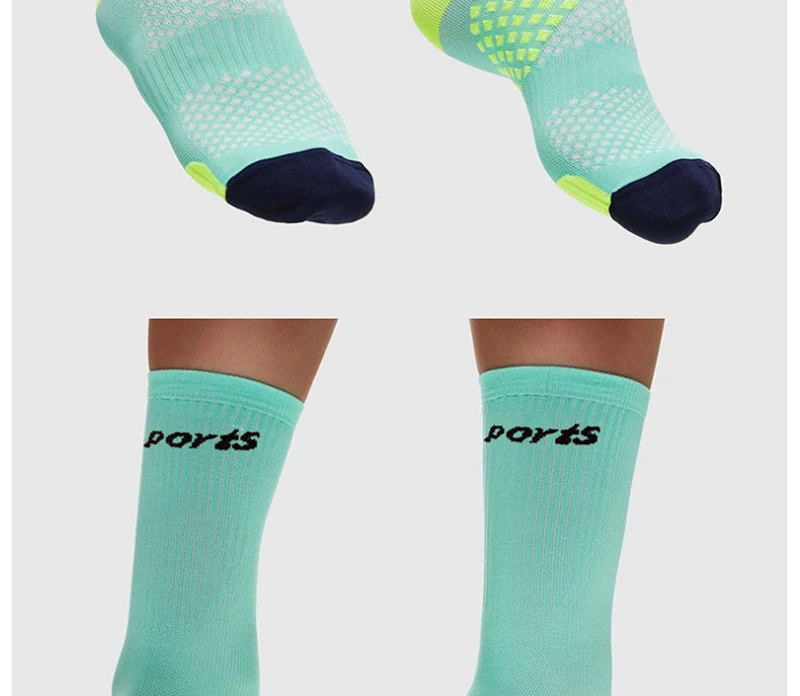 DH Спортивные профессиональные велосипедные носки для мужчин и женщин анти-пот Спорт на открытом воздухе бег баскетбольные носки велосипедные горные велосипедные носки