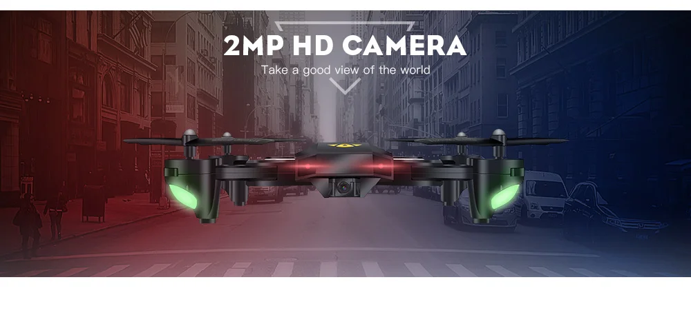 XS809W folding drone (11)