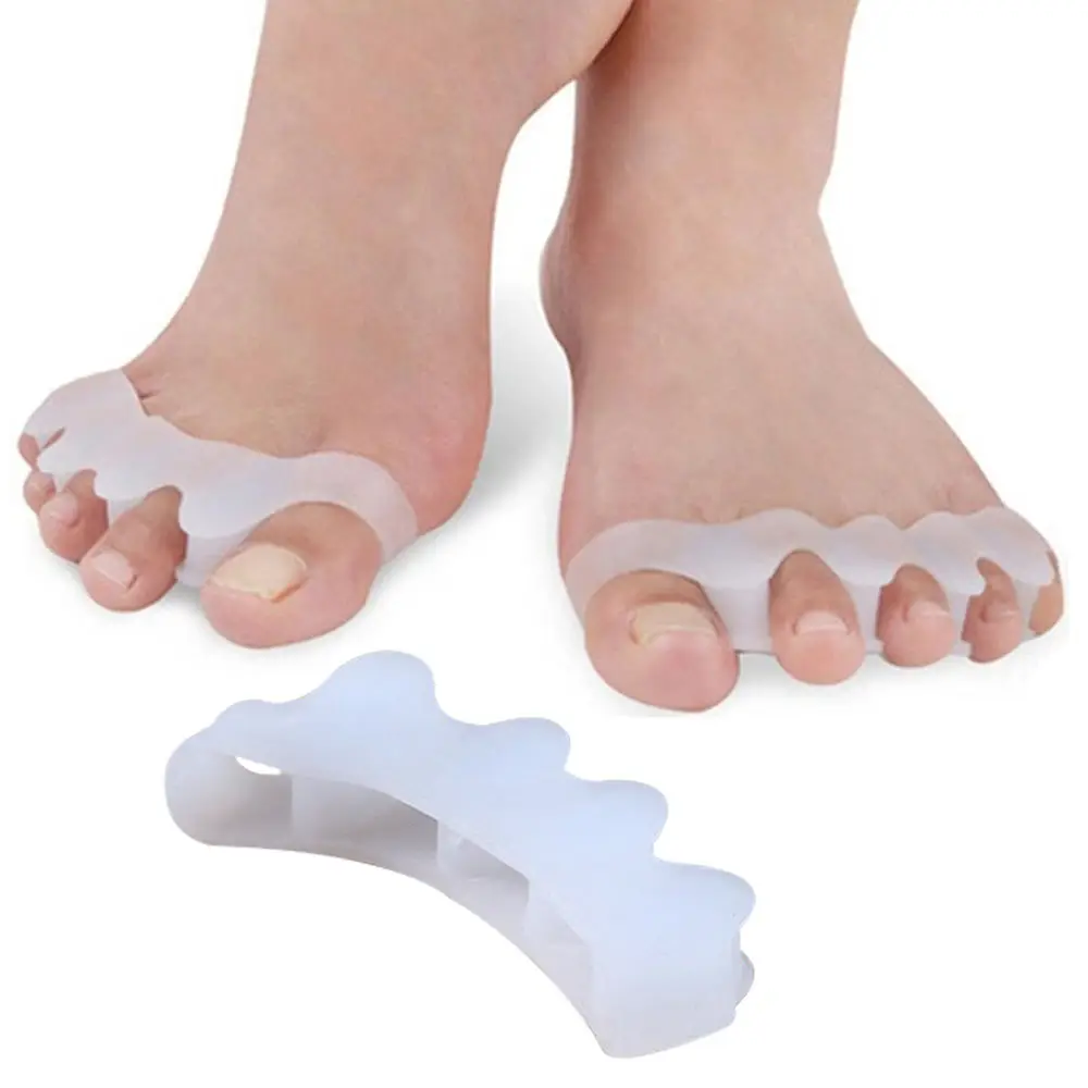 Ортопедический носок корректор вальгусной деформации пять с открытым носком выпрямление от боли в ногах защита для ног Уход корректор для большого пальца стопы можно Шинная Выпрямитель
