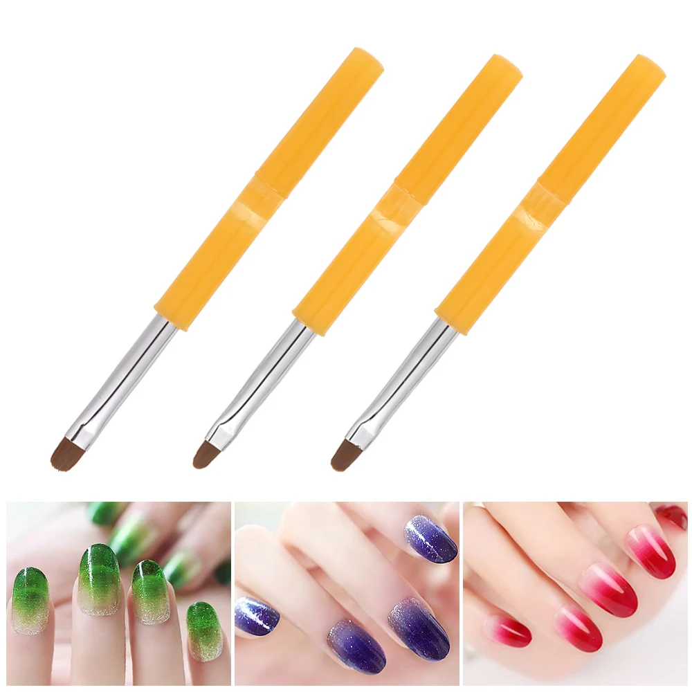 9pcs UV Gel Acrylic Nail Brushes Kit False Nail Tips Professional Nail Art Design Painting Pen Set Nail Manicure Tool Pen