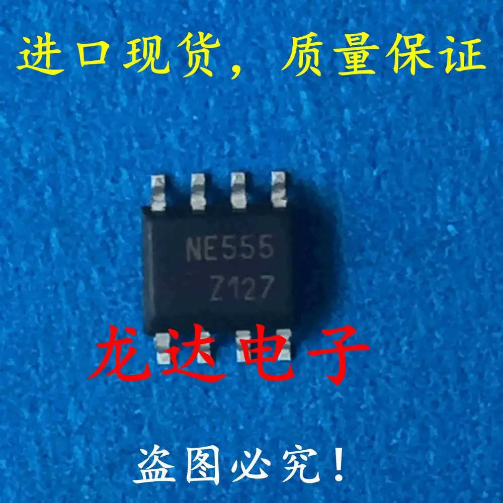 200 шт./лот NE555 NE555D 555 таймеры SMD NE лапками углублением SOP-8 | Автомобили и мотоциклы