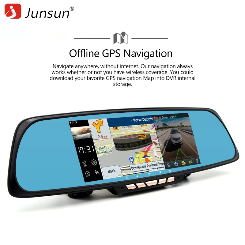 Junsun Car DVR Camera 6.86\