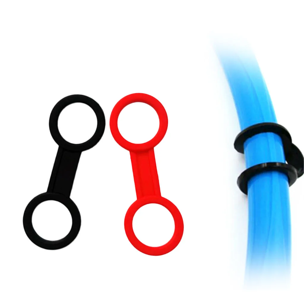 4Pcs Flexible Scuba Diving Dive Mask Silicone Snorkel Keeper Retainer Holder for Water Sports Swimming Diving Pool Accessories