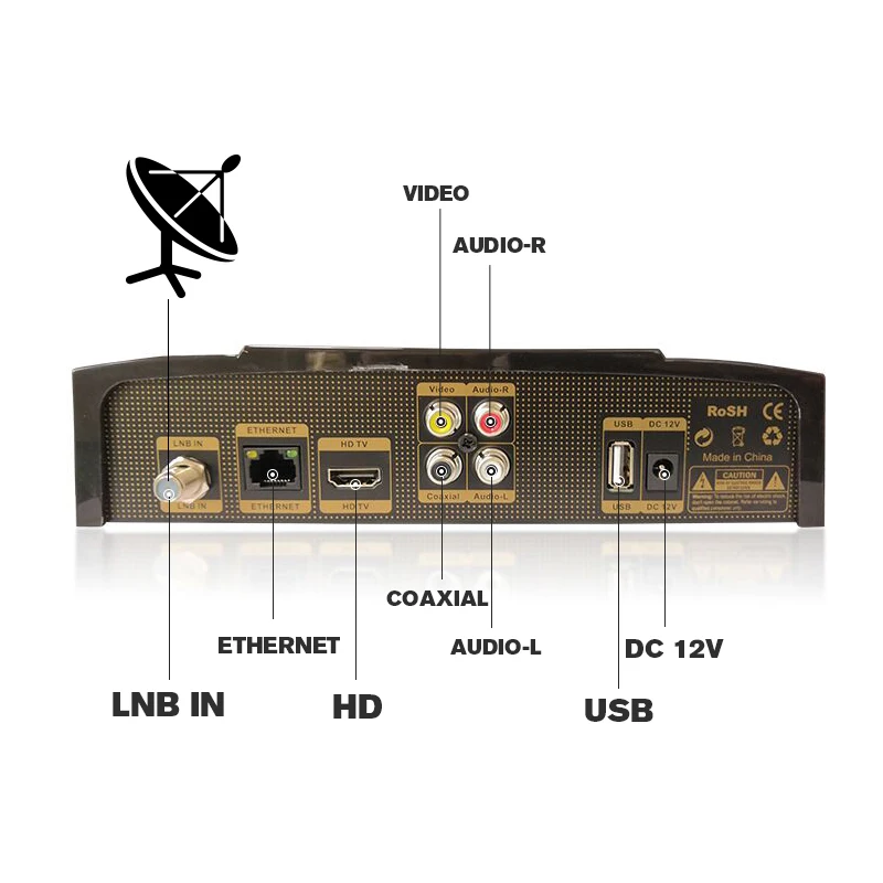 SOLOVOX V9S Поддержка HDMI и AV Спутниковый ресивер домашний кинотеатр Smart tv Box встроенный wifi Поддержка Mars tv CCCAMD LIVE