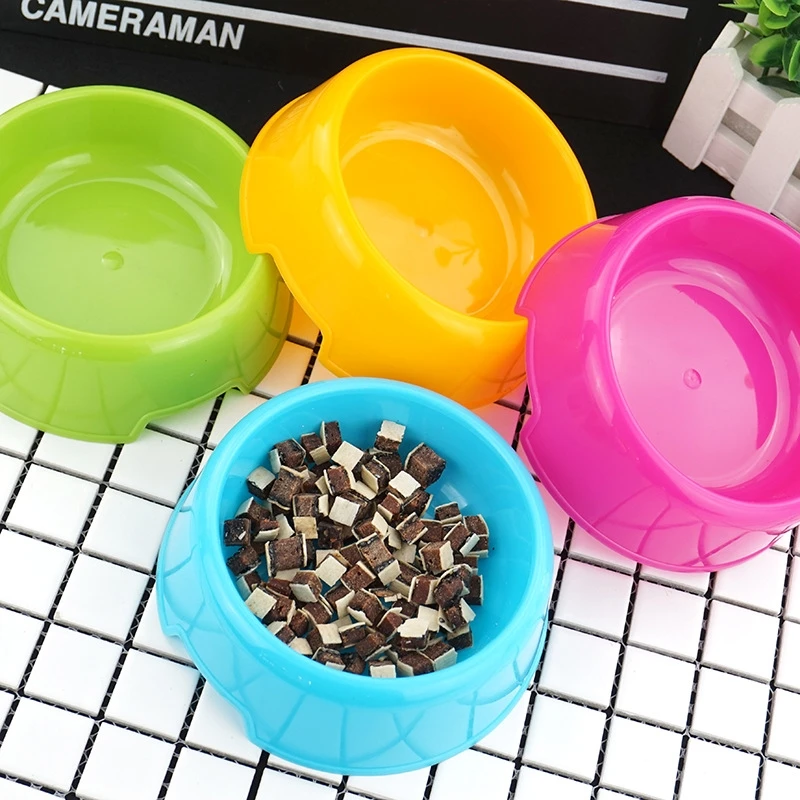 Durable Plastic Pet Bowls Hot Sale Safe Non-Toxic Dog Bowl For Dog Feeder Utensils Small Dogs Bowls Pet Accessories Cat Bowl