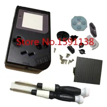 Полный Корпус в сборе, чехол для Gameboygb, классический/ DMG-01, запасная часть, корпус черного цвета, подарок для детей