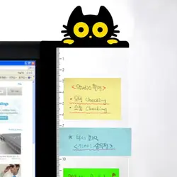 Забавный портативный прозрачный экран доска для заметок компьютер экран держатель карты для офиса домашний декор