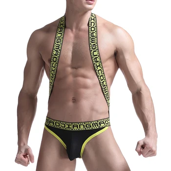 

Sexy Underwear Men Jockstrap Strap Set Panties Thongs Men G String Briefs Low Waist Gay Underpants Backless Male Lingerie Erotic