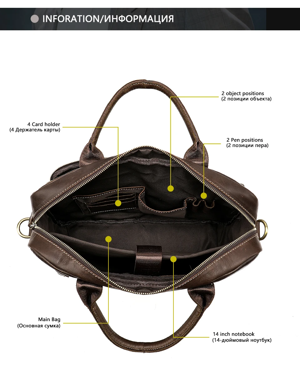 2019 кожаный мужской портфель, кожаные сумки для ноутбука, Мужская офисная сумка из натуральной кожи для женщин, деловая сумка-тоут для А4, t 850