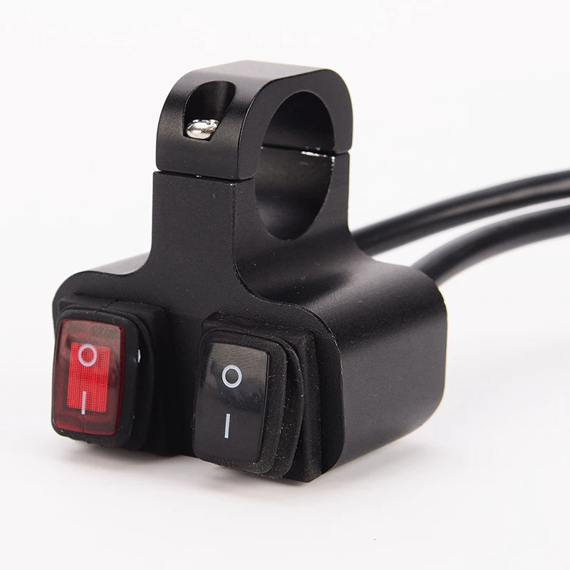 Universal 12v Cnc Aluminum Alloy Motorcycle Switch For Bmw Suzuki Waterproof Motorbike Handleabr