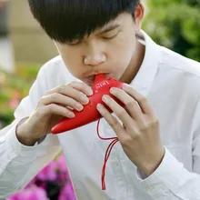 1 PC небьющиеся 12-Hole Alto C Окарины прочного АБС-пластика с Пластик для начинающих Премиум Музыкальные инструменты подарки