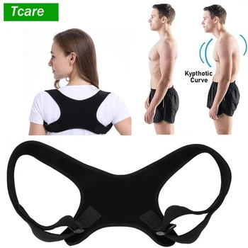 

1Pcs Spinal Premium Back Support Brace & Posture Corrector Kyphosis Shoulder Support High Back Neck Pain Relief