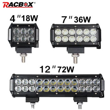 

OffRoad 3D 5D 4 7 12 inch 72W 36W 18W daytime running strobe auto day led lights for car jeep wrangler jk 12V 24v truck Lamps