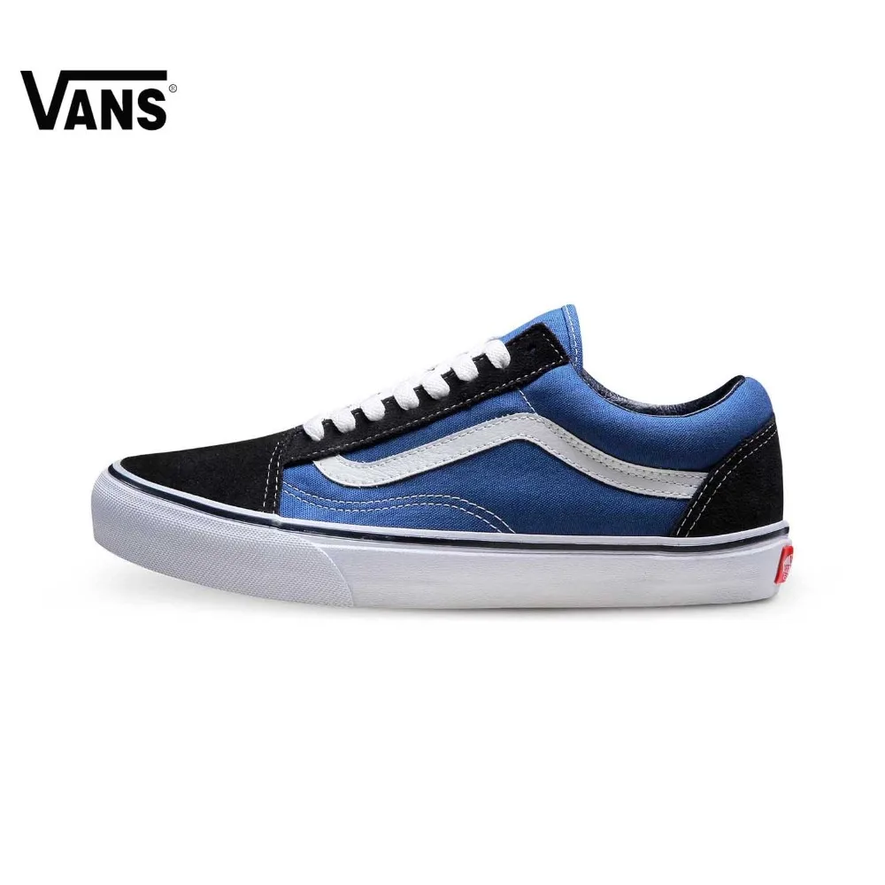 

Authentic Hit Color Vans Sneakers Men Skateboarding Shoes Rubber Waffle Outsole Low-top Trainers Genuine Leather Vans Shoes