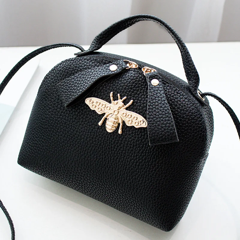 2019 Fashion Women Shoulder bags PU leather Bag luxury handbags women bags bee designer Ladies Messenger Bags bolsa feminina 404 2019 Fashion Women Shoulder bags PU leather Bag luxury handbags women bags bee designer Ladies Messenger Bags bolsa feminina 404