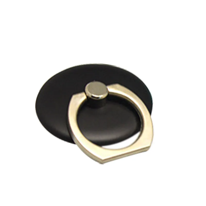 360 Degree Luxury Metal round Smartphone Finger Ring Holder For iPhone5s 7 plus Samsung xiaomi Phone car Bracket Desk Stand