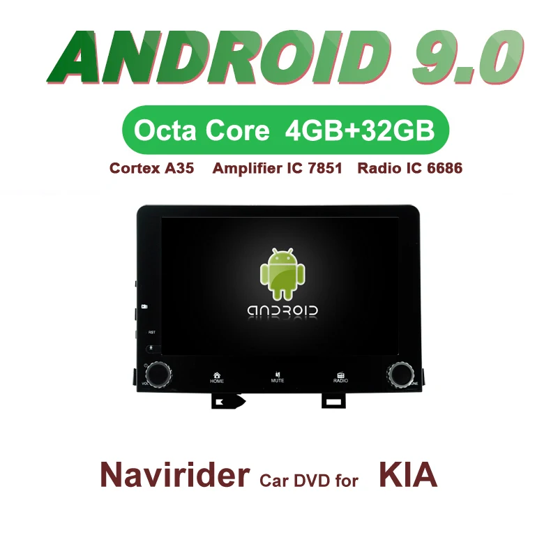 

OTOJETA Car GPS 9inch Android 9.0 Radio FOR KIA RIO K2 2017 bluetooth Navigation Capacitive screen support mirror link