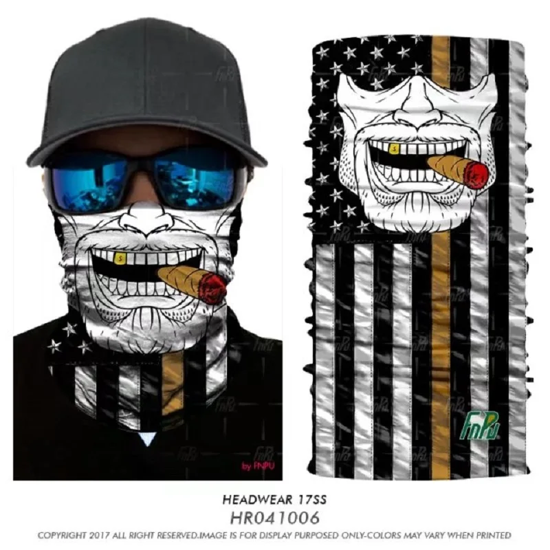

Cycling bandanas Ciclismo Skull design Quick drying fishing Face shield Neck Warmer Headbands Headscarf Tube MEN Dropshipping