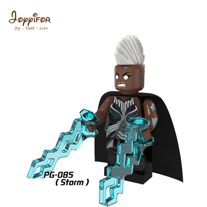 Joyifor строительные блоки игрушки marvel X man storm magneta Wolverine Daken Angel экшн детская игрушка
