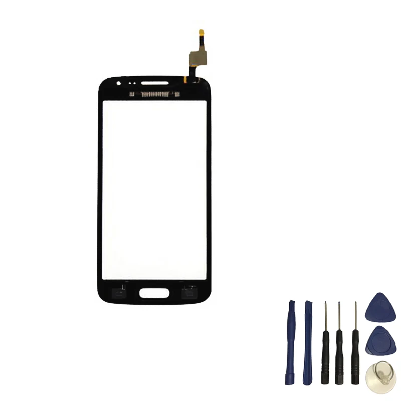 Для Samsung Galaxy Core 4G LTE G386 G386F черный/белый сенсорный экран стекло дигитайзер сенсор