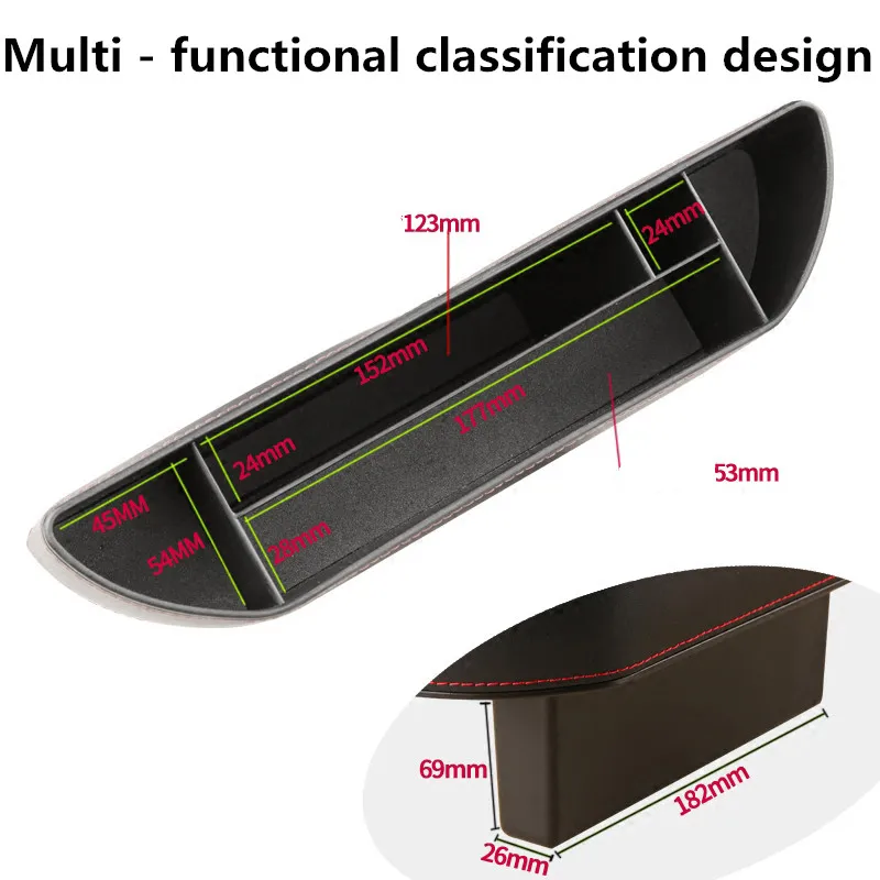 Дизайн, автомобильное кресло, щелевая коробка для хранения, кожа, авто сиденья, зазор, карманы, органайзер, держатель для телефона, карманный автомобильный контейнер для мусора, органайзеры