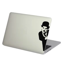 Charles Chaplin Виниловая наклейка для ноутбука Apple MacBook Pro Air retina 11 12 13 14 15 дюймов Mac поверхность книга кожа тетрадь наклейка