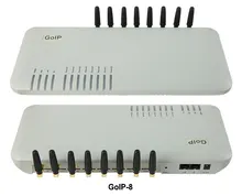GoIP 8 puertos gsm gateway/voip gateway sip/IP GSM Gateway/ GoIP8 pasarela VoIP GSM apoyo SIP/H.323-promoción de ventas