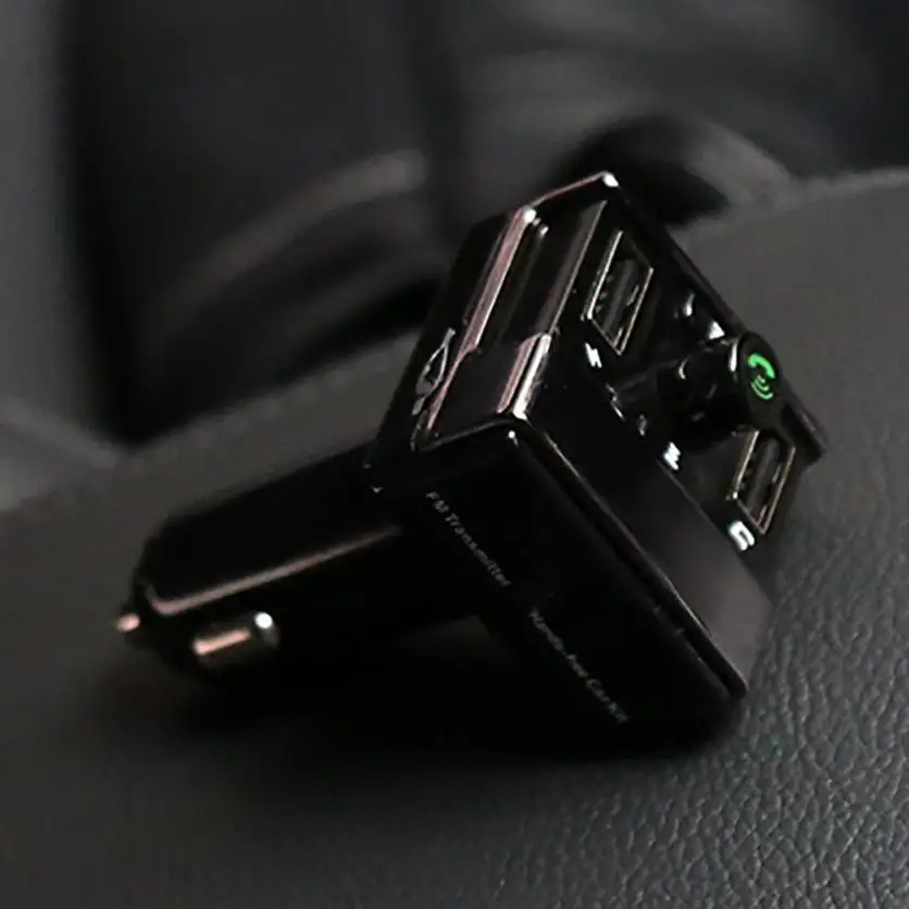 2018 Top Car charger 5V/2.5A Wireless Bluetooth Kit MP3 Player FM Transmitter Modulator USB SD LCD Remote For iPhone 6s/7 | Автомобили и