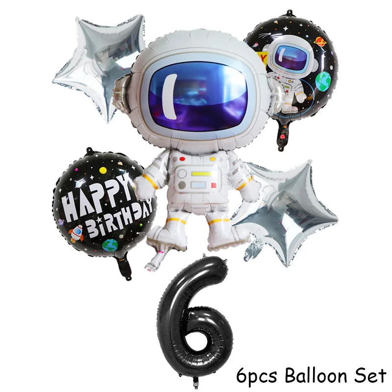 6 шт. 32 дюймов номер гелий цифровой/воздушные шары набор для дня рождения украшения Детские воздушные шары в форме единорога Единорог надувные шары для вечеринки