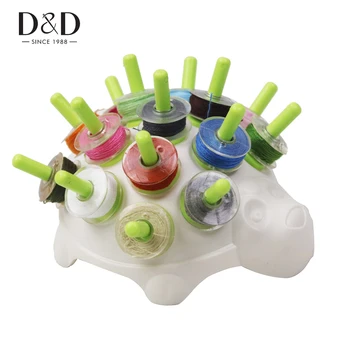 

Plastic Sewing Bobbins Spools&25pcs Polyester Sewing Thread Bobbins Storage Case Box Sewing Tools