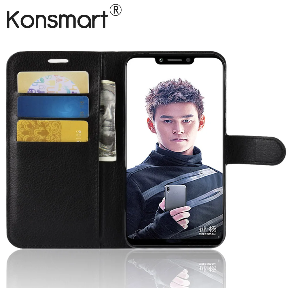 Защитный чехол для huawei Honor Play искусственная кожа флип книжка на COR L29 4 ГБ 64 6 3 дюйма