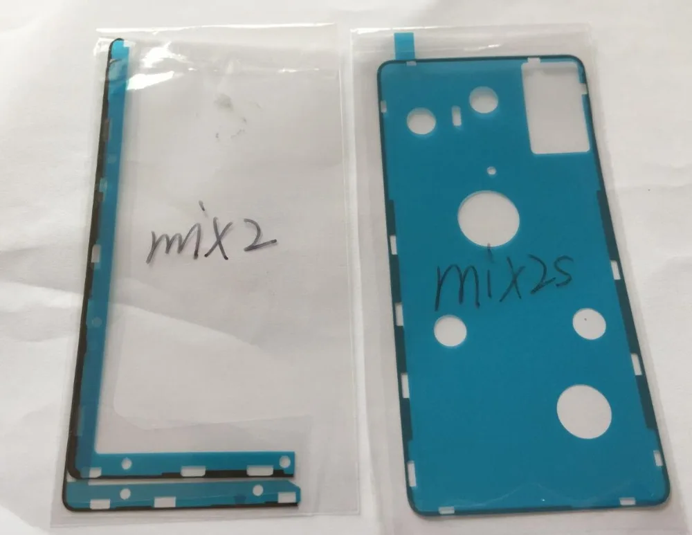 

Back Cover Adhesive Glue Tape Sticker for xiaomi mi Mix 2 mix2 Mix2s mix 2s Stickers 2pcs/lot